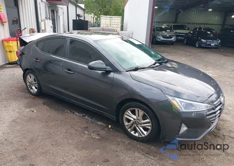 2020 Hyundai Elantra Sel из США, поврежденный, VIN 5NPD84LF2LH582708